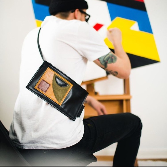 Motif No.3 leather bag - Picture 7 of 9